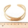 304 Stainless Steel Cuff Bangles for Women BJEW-U032-15G-3
