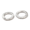 Rack Plating Brass Linking Rings KK-Z033-02P-2