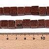 Synthetic Goldstone Beads Strands G-T139-8x8-18A-5