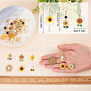 SUNNYCLUE DIY Sunflower and Bee Earring Making Kit DIY-SC0020-20-3