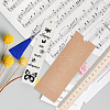 CRASPIRE DIY Rectangle Bookmark Making Kits DIY-CP0006-84G-4