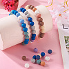  140Pcs 14 Colors Food Grade Eco-Friendly Silicone Beads SIL-TA0001-32-8