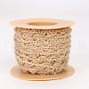 Natural Hollow-Out Burlap Lace Ribbon FABR-PW0001-245B-1