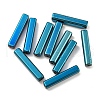 Electroplate Glass Beads GLAA-D024-01L-2