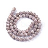 Natural Maifanite/Maifan Stone Beads Strands G-L500-03A-6mm-3
