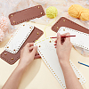 TPR Plastic Imitation Leather Bag Bottoms Set FIND-WH0013-93-3
