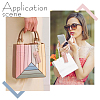 Portable Imitation Leather Chapstick Keychain Holder KEYC-WH0029-56B-6