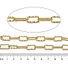 Ion Plating(IP) 304 Stainless Steel Oval Link Chains CHS-G039-15G-2