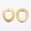 304 Stainless Steel Charms STAS-P141-O-2