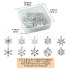 60Pcs 10 Styles Tibetan Style Alloy Pendants FIND-FS0002-21-4