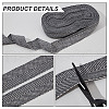 AHADERMAKER 20 Yards Polycotton Arrow Ribbon DIY-GA0006-93-5