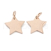 (Defective Closeout Sale: Scratches)304 Stainless Steel Charms STAS-XCP0001-35-2