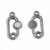 304 Stainless Steel Pendants STAS-N087-52-05P-1