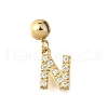 304 Stainless Steel Rhinstone Pendant STAS-H202-50G-N-1