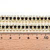 Iron Rhinestone Cup Chains CH-T006-04G-06-3