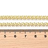 Brass Twisted Chain Necklaces NJEW-M108-18G-3