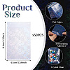 50Pcs Double Face Laser Rectangle PE Cellophane Bags ABAG-TAC0013-14C-4