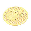Brass Filigree Big Pendants KKC-T003-05G-2
