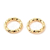 Brass Open Jump Rings KK-F824-110B-G-2