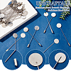 Unicraftale 80Pcs 201 Stainless Steel Brooch Findings STAS-UN0058-67-4