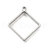 304 Stainless Steel Pendants STAS-S181-01P-K-1