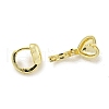Brass Hoop Earrings EJEW-L211-011F-G-2