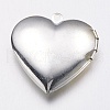 Brass Locket Pendants KK-N0116-009-3