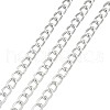 Aluminium Twisted Curb Chains CHA-TA0001-01S-4