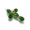Glass Beads Pendants PALLOY-TA00279-4