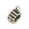 Tibetan Style Alloy Tube Bails TIBE-30172-AS-LF-2