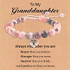 Natural Pink Zebra Jasper Round Beaded Stretch Bead Bracelets WGC8311-11-1