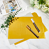 SUPERFINDINGS 100 Sheets 2 Colors PET Stamping Hot Foil Paper DIY-FH0004-96-4