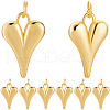 Beebeecraft 10Pcs Brass Pendants KK-BBC0014-72-1