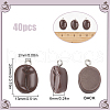 SUNNYCLUE 40Pcs Imitation Food Resin Pendants RESI-SC0003-45-2