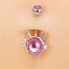 304 Stainless Steel Belly Rings WG7857B-01-2