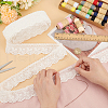 15 Yards Cotton Embroidery Bowknot Lace Ribbons OCOR-WH0045-35A-3