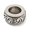 Rotatable 316 Surgical Stainless Steel European Bead STAS-E212-152AS-1