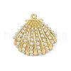 Brass Pendants KK-M322-53G-1
