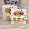 Square Paper Earring Display Cards CDIS-C004-02C-1