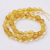 Natural Quartz Crystal Beads Strands G-G099-F4mm-19-2