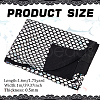 Fish Scale Pattern Polyester Stretch Fabric DIY-WH0580-08B-2