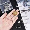 Unicraftale 24Pcs 24 Style 304 Stainless Steel & Stainless Steel Pendants STAS-UN0044-54-3