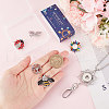 SUNNYCLUE DIY Office Lanyard ID Badges Holder Necklace Making Kit DIY-SC0021-45-3