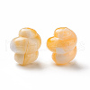 Two Tone Opaque Acrylic Beads OACR-P013-31E-2