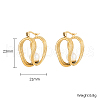 304 Stainless Steel Hoop Earrings UN9328-1-5