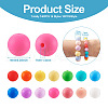 140Pcs 14 Colors Food Grade Eco-Friendly Silicone Beads SIL-TA0001-24-3