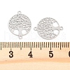 Long-Lasting Plated Brass Links Connector Charms KK-K336-45P-3