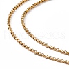 201 Stainless Steel Rolo Chain Necklace for Men Women NJEW-P268-A32-2X5-2
