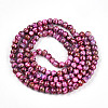 Baking Painted Glass Beads Strands X-DGLA-N003-6mm-B03-3