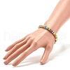 Handmade Polymer Clay Heishi Beads Stretch Bracelet BJEW-JB07310-3